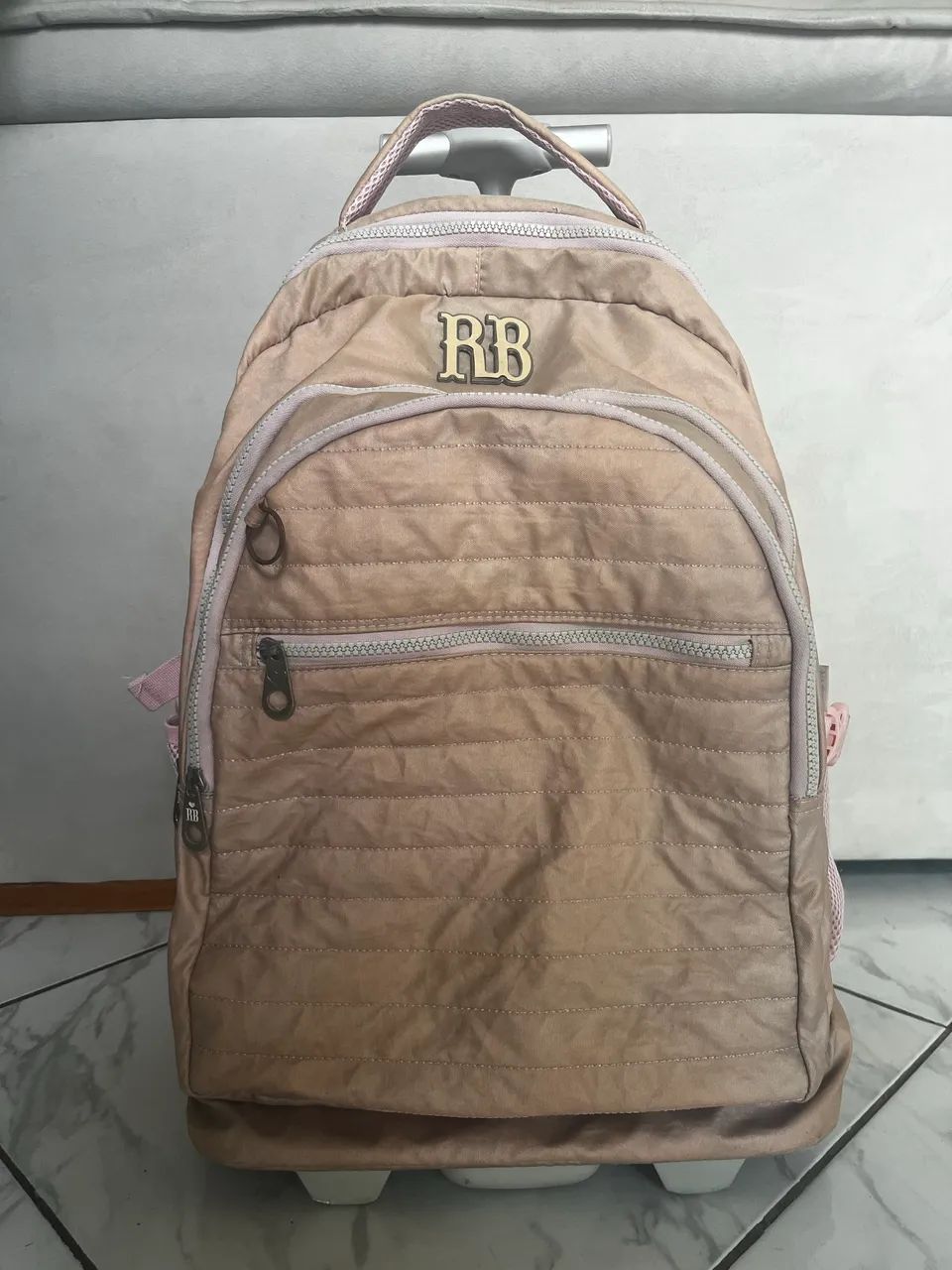 Mochila rodinhas RB - Foto 2