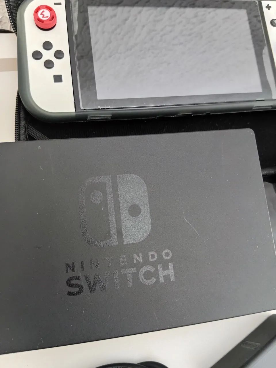 NINTENDO SWITCH V2 COMPLETO E COM JOGOS - Foto 3