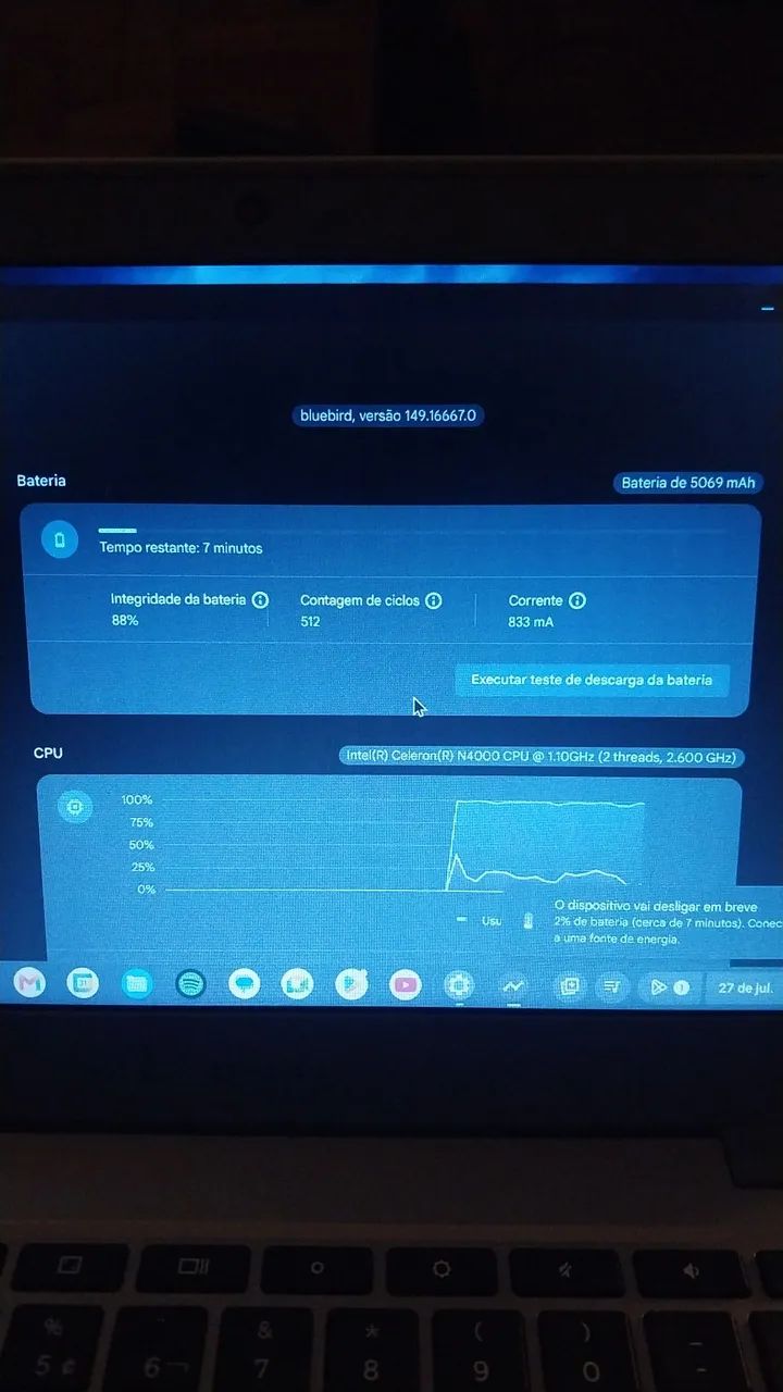 Chromebook Samsung 11' 4GB RAM - Foto 3