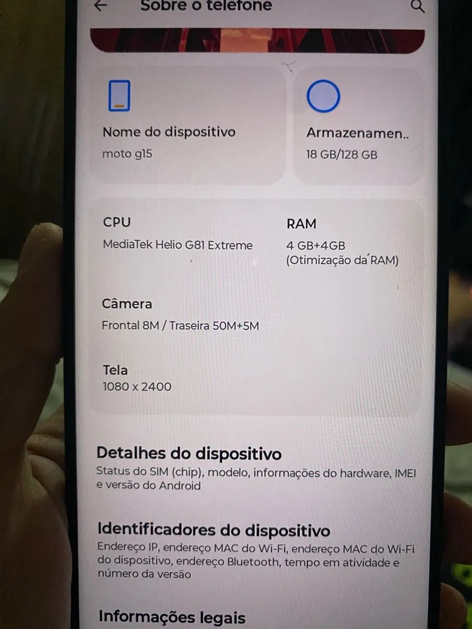 Vendo moto g15 128gb - Foto 5
