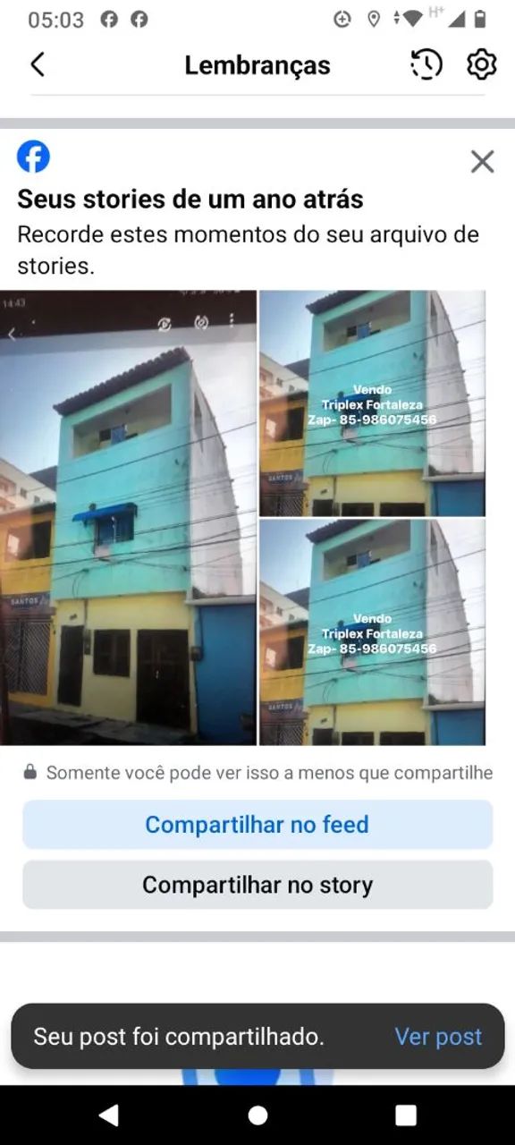 Ótima localização.      