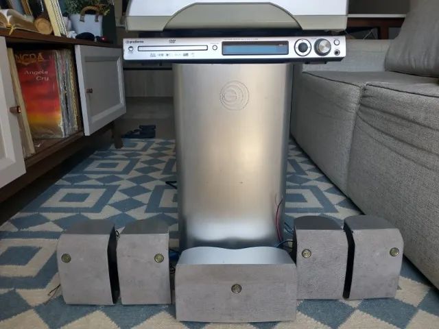Home Theather Gradiente Solution HTS 870 + Toca discos Ion TTUSB - Foto 5