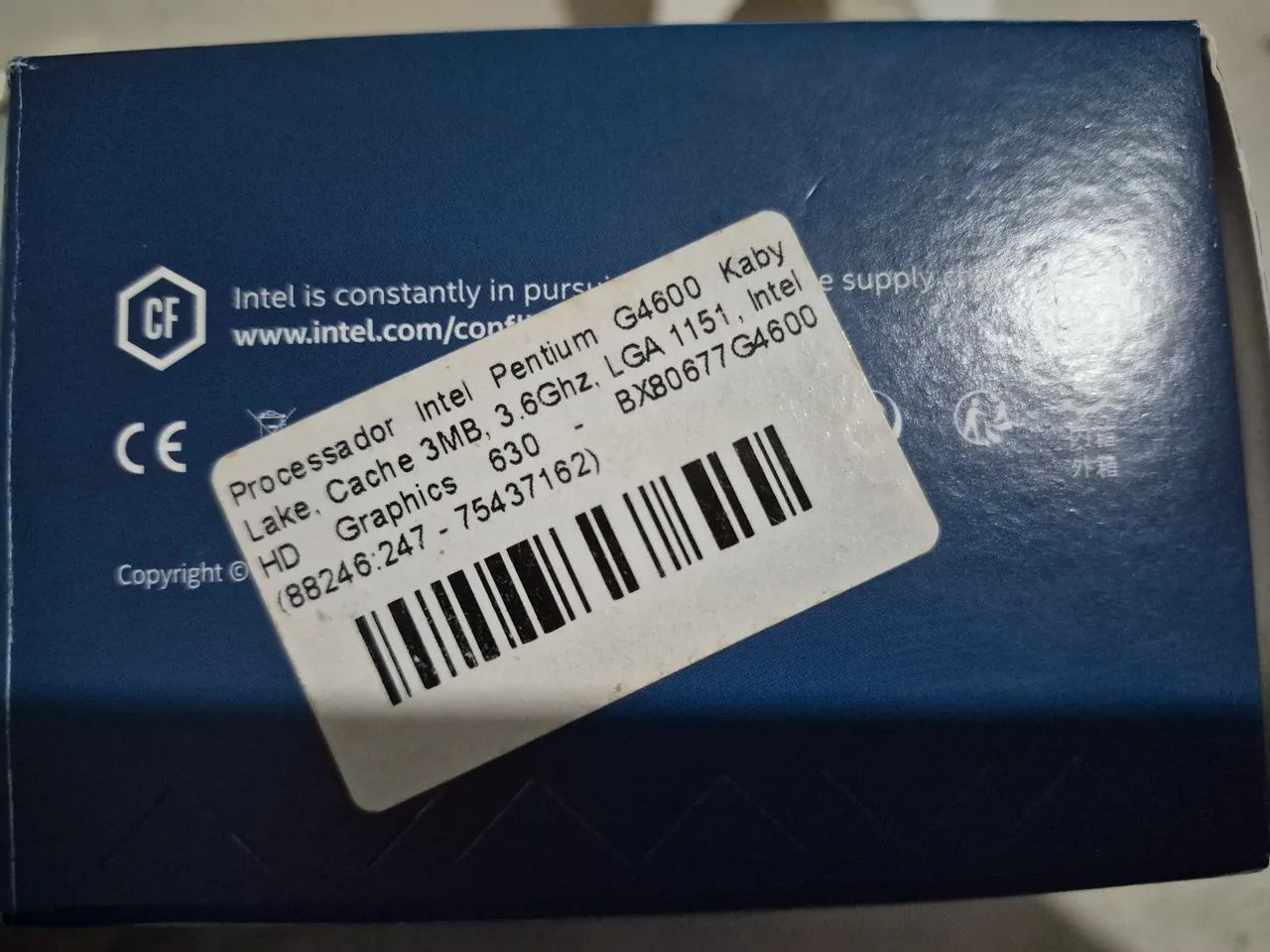 Processador Intel Pentium G4600 LGA 1151, 3,6 GHz, Intel Graphics 630 - Foto 4