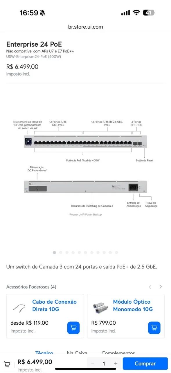switch enterprise 24poe - Foto 3