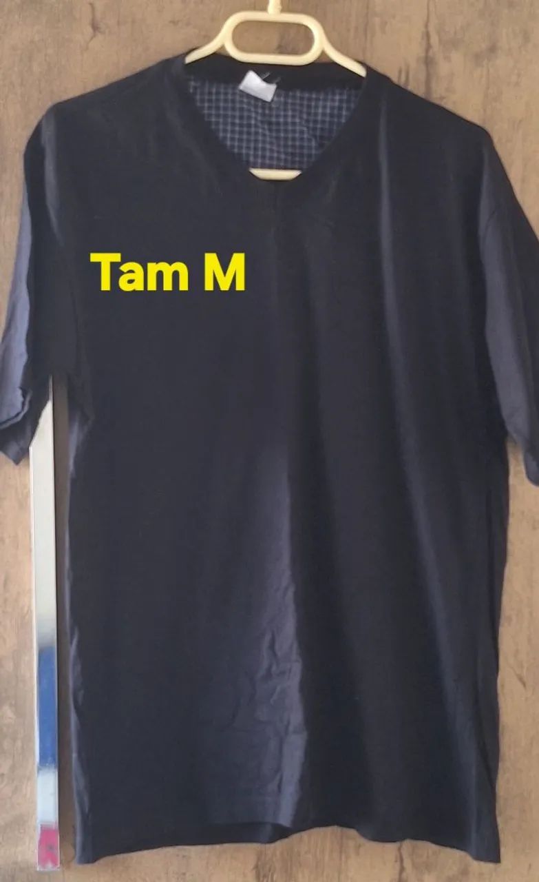 Camisetas masculinas tam P e M  - Foto 2