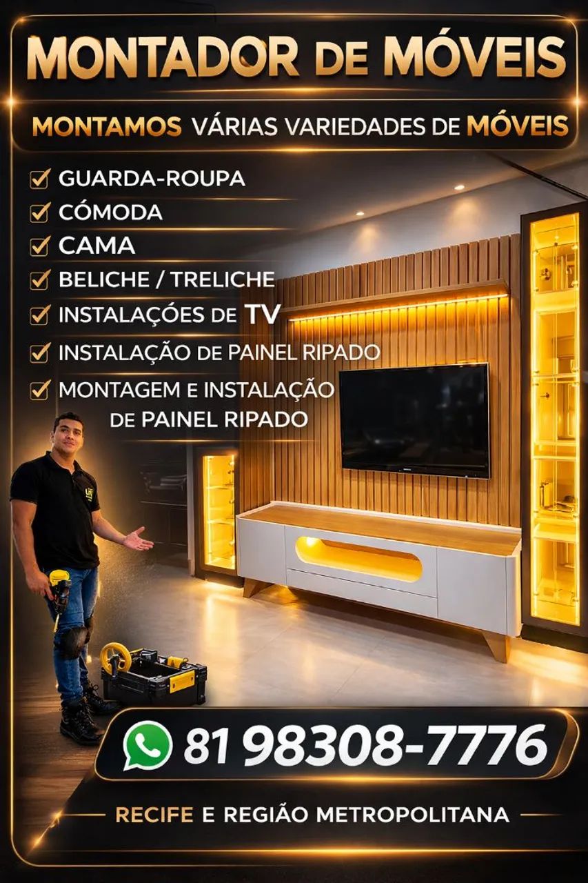 Montador de móveis Recife e região 