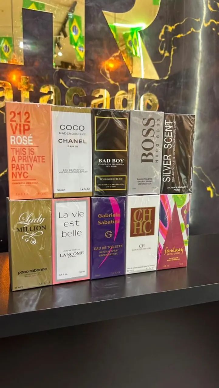 Perfumes de 50ml super fixação  - Foto 2