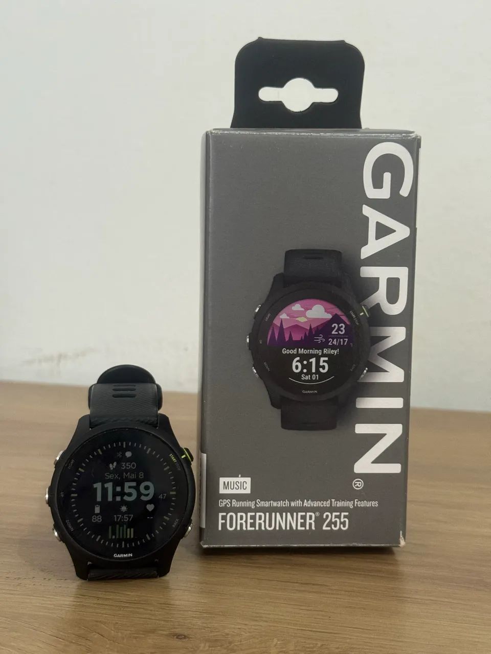 Relógio Garmin 255 Music - Foto 4