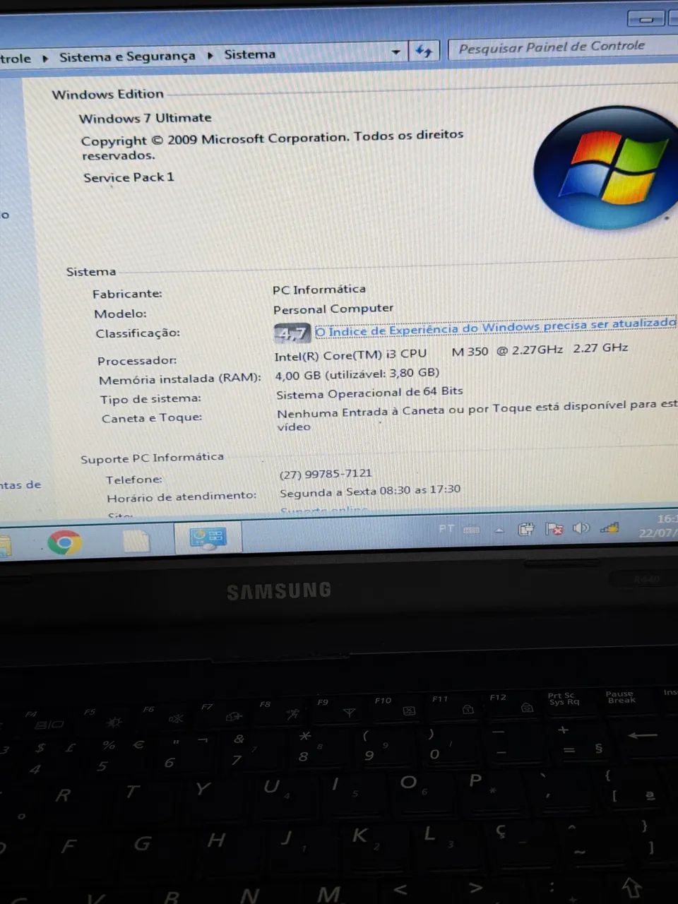 Notebook Samsung Core i3 - Foto 2