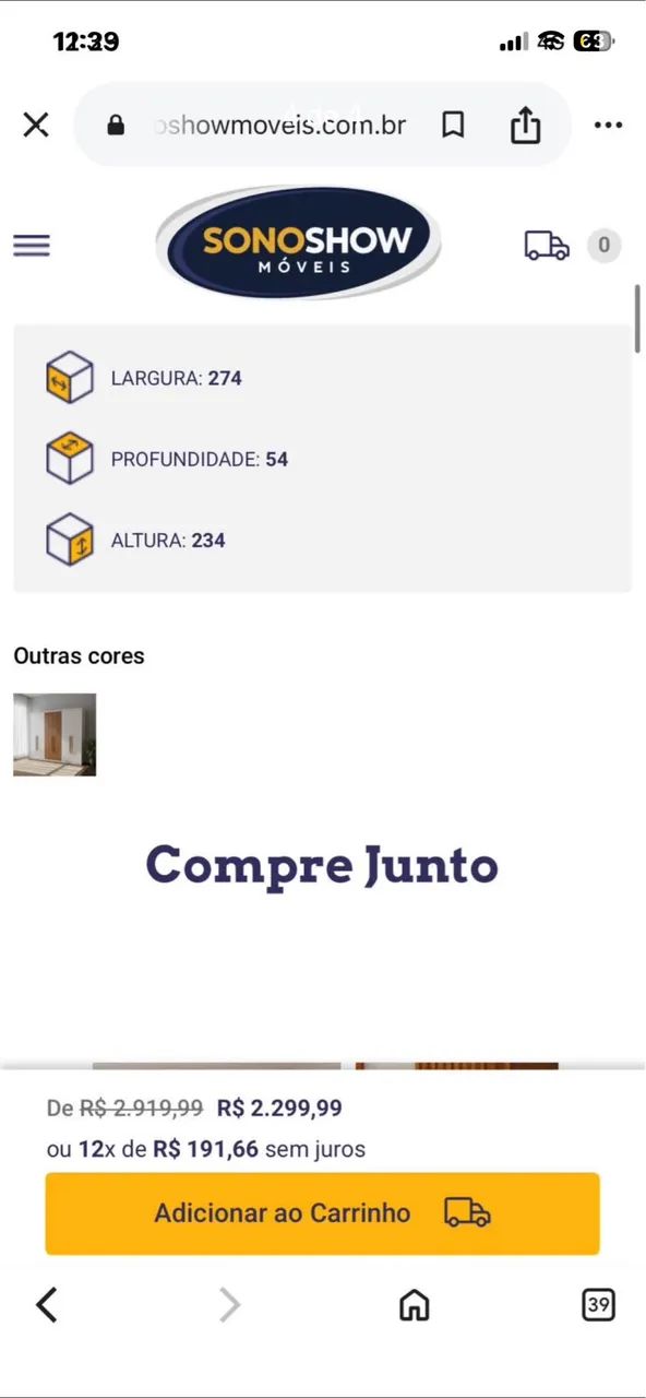 Vendo guarda-roupa seminovo  - Foto 3