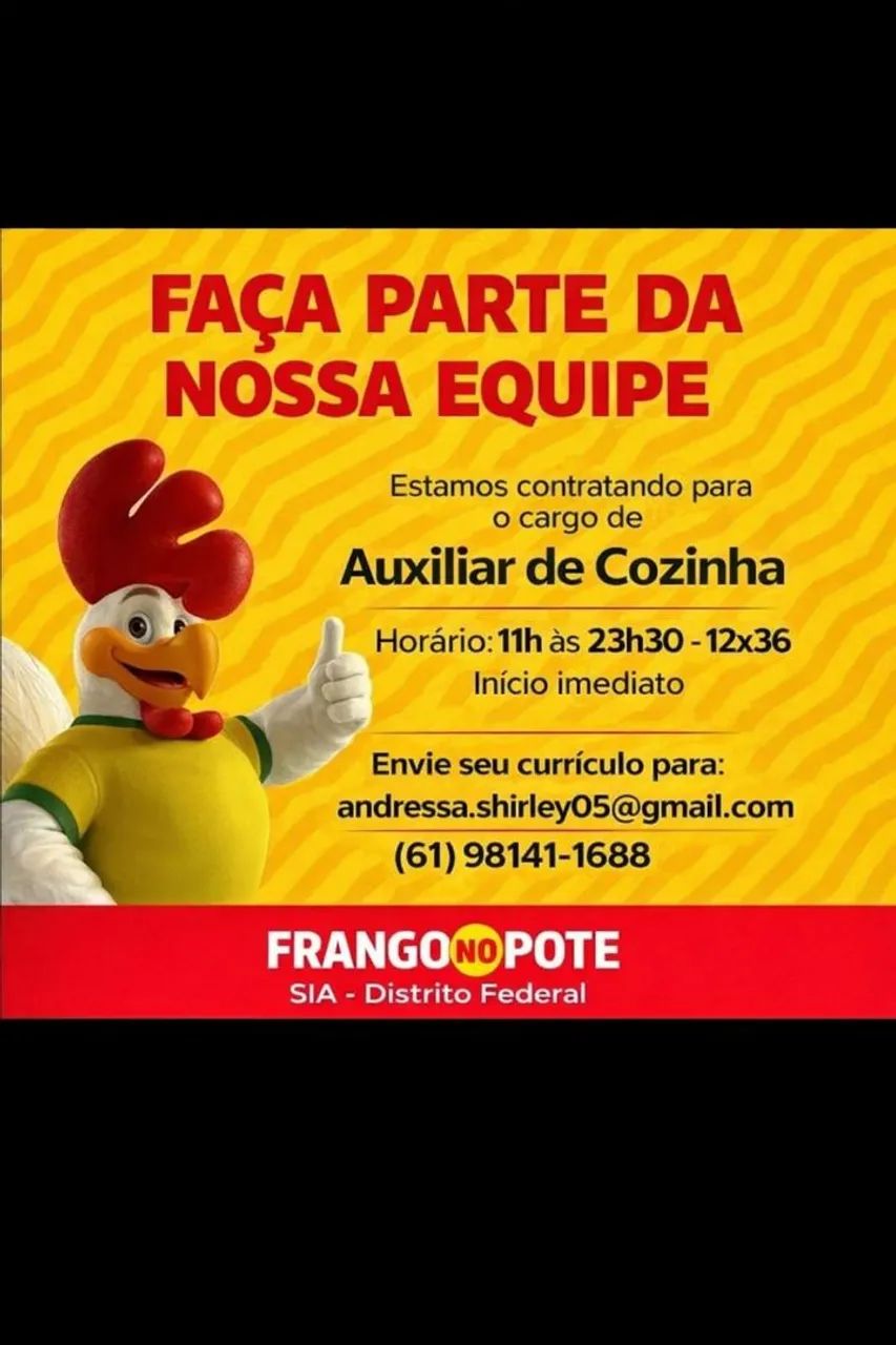 Frango no pote sia