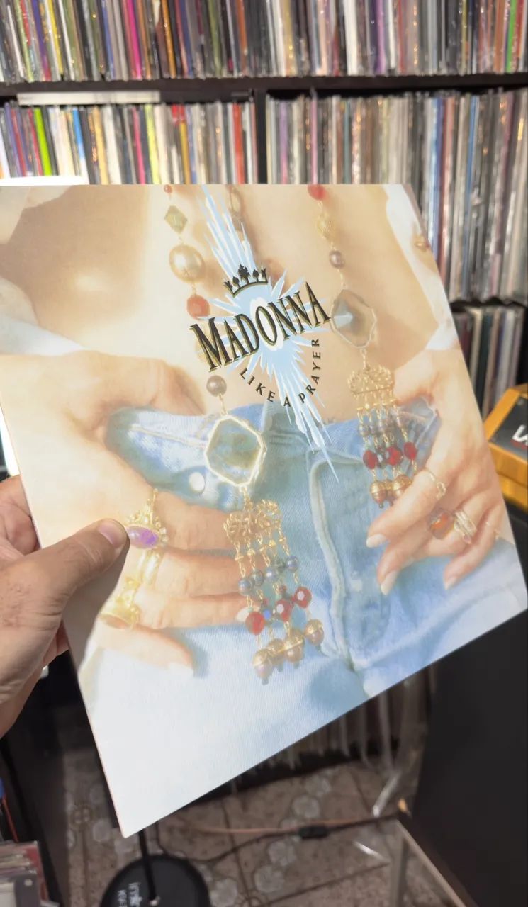 LP Vinil Madonna - Like A Prayer (disco preto) 