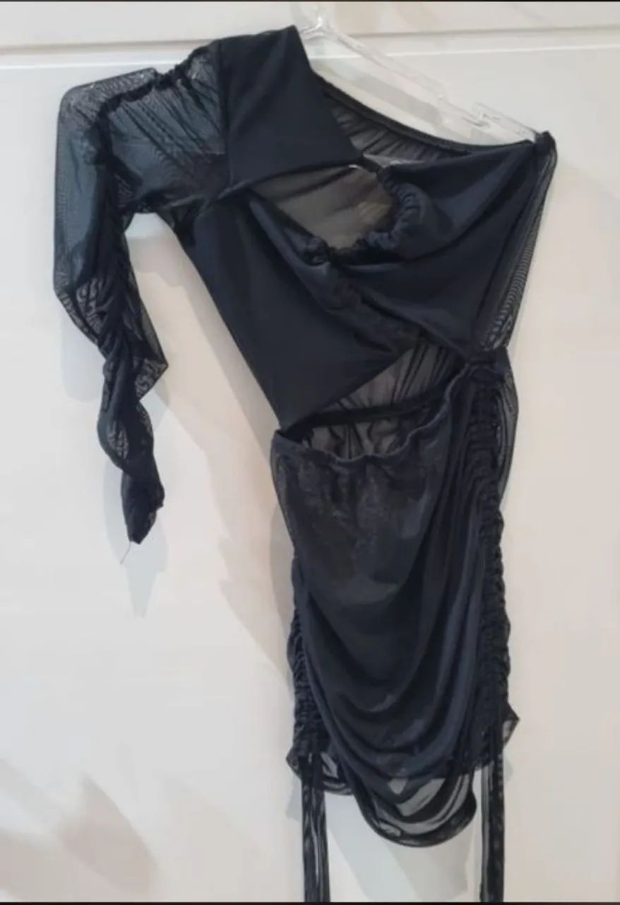 vestido tubinho de tule - Foto 2
