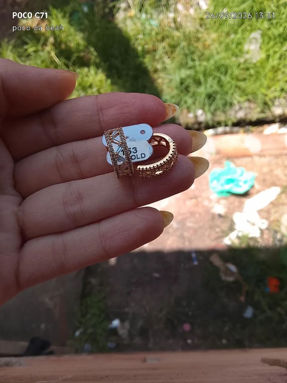 Brincos argola magold  - Foto 5