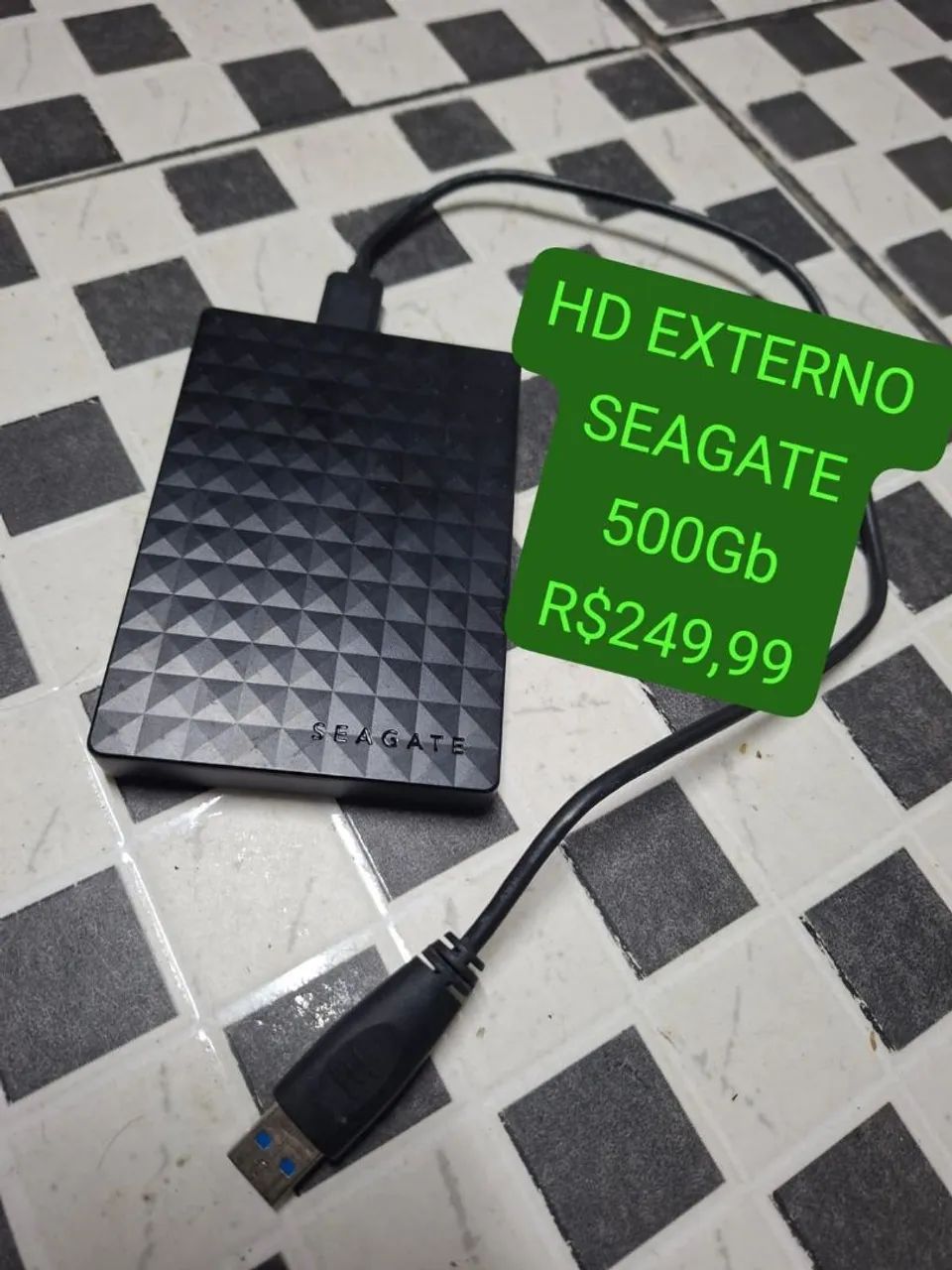 HD EXTERNO SEAGATE 500Gb 