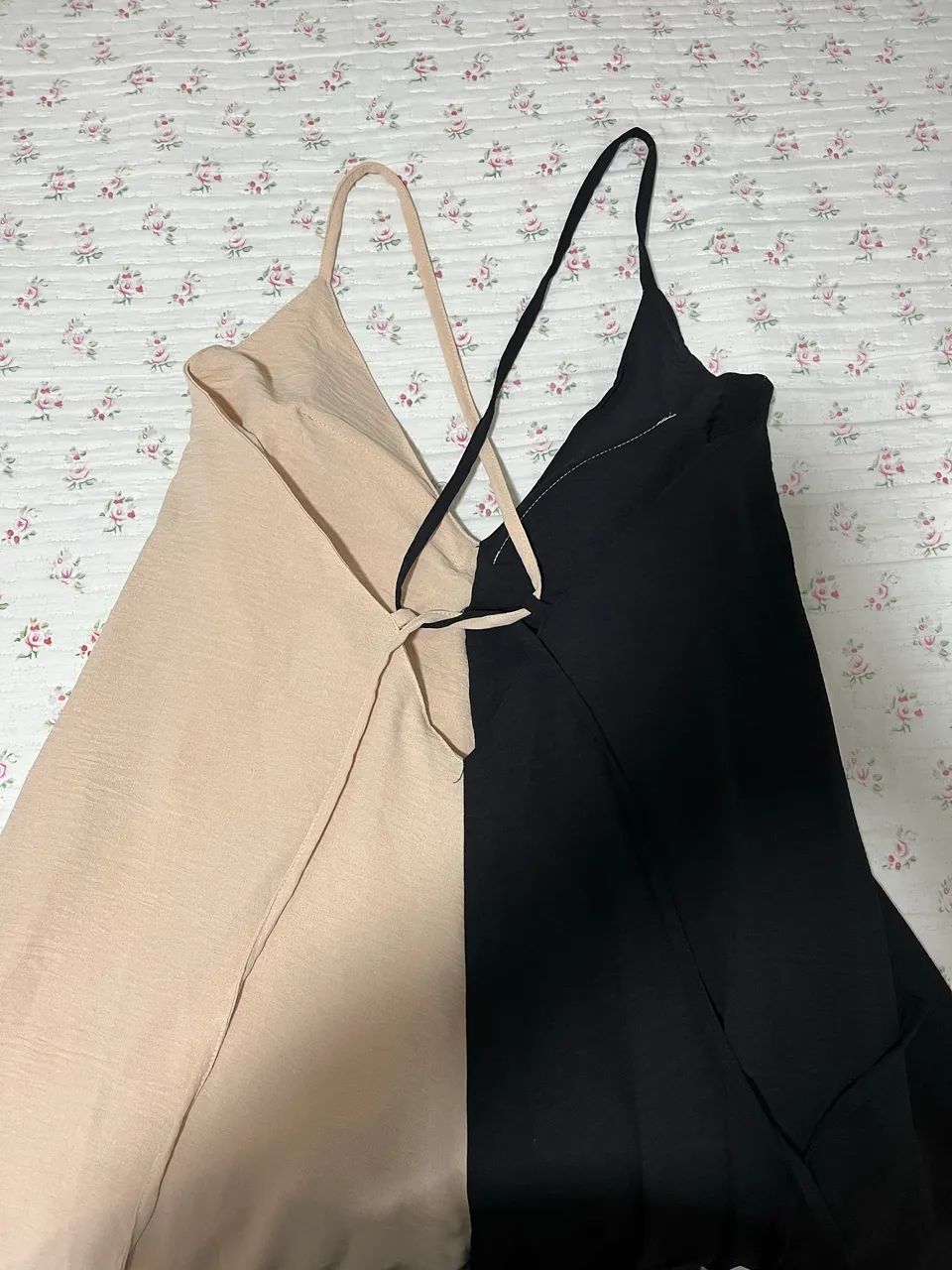 Vestido Bege/Preto - Foto 3