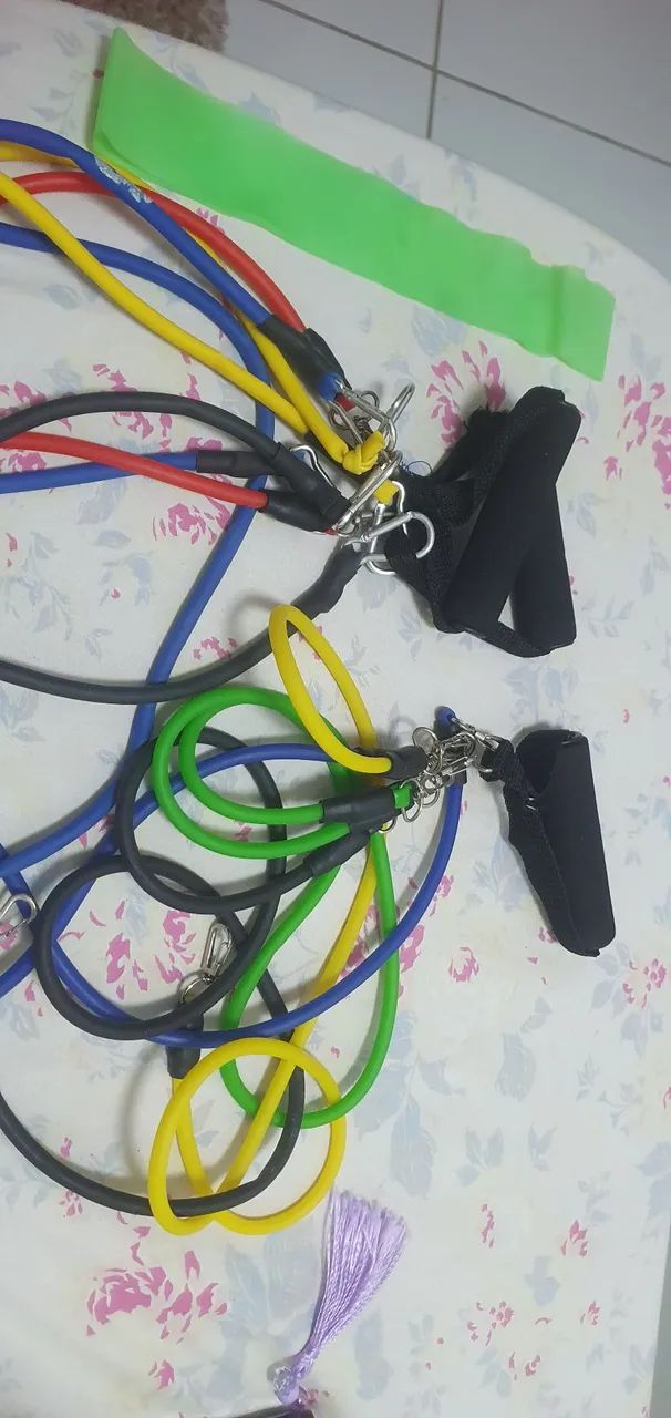 Kit elastico para treino  - Foto 2