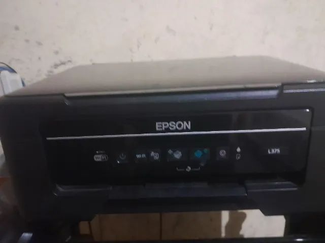 Computador completo com a impressora l375