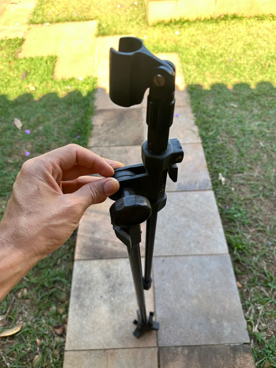 Pedestal de Microfone RMV PAT - Usado - Funcionando Perfeitamente - Foto 4
