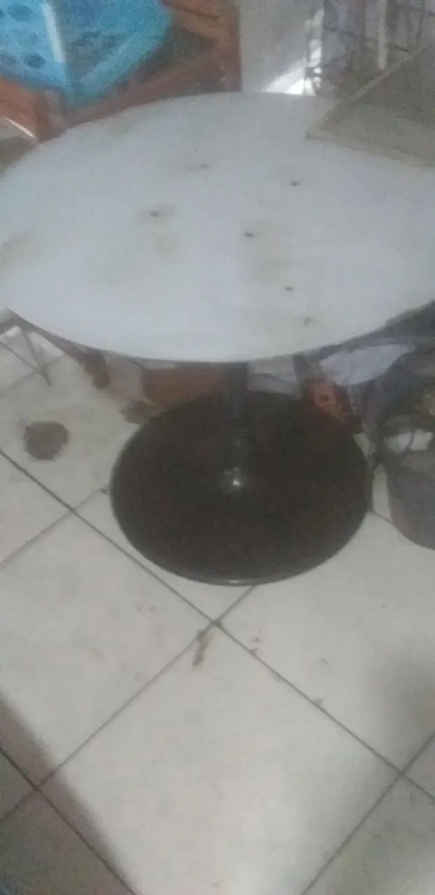 Mesa redonda grande valo 50 despapegar logo so hoje - Foto 5