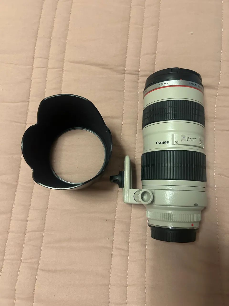 Pra Vender Leia a Informação até o final! Lente Cânon 70-200L 2.8 USM - sem estabilizador - Foto 2