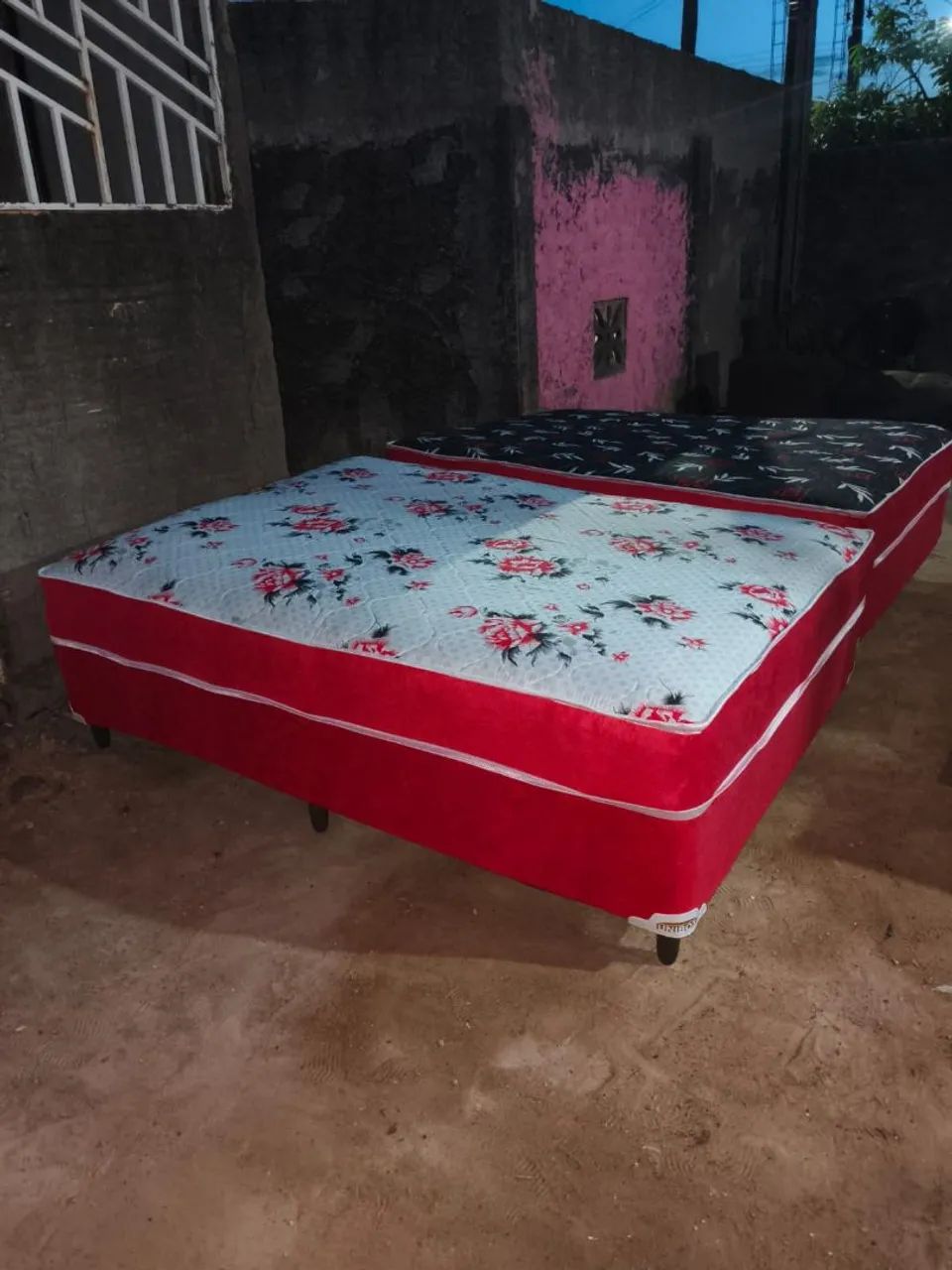Camas Box casal de mola e espuma a pronta entrega  - Foto 4