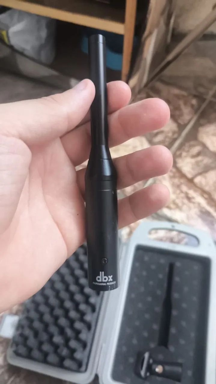 Kit DBX RTA-M Original + Microfone PZM Crown - C/ Maleta - Foto 3