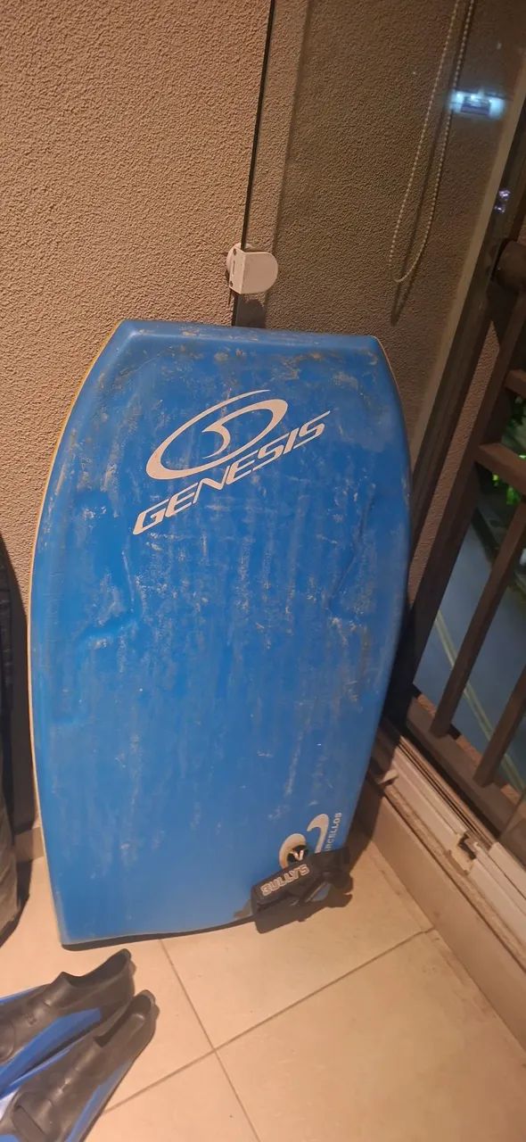 Prancha de surf com capa e pé de Pato longo  - Foto 3
