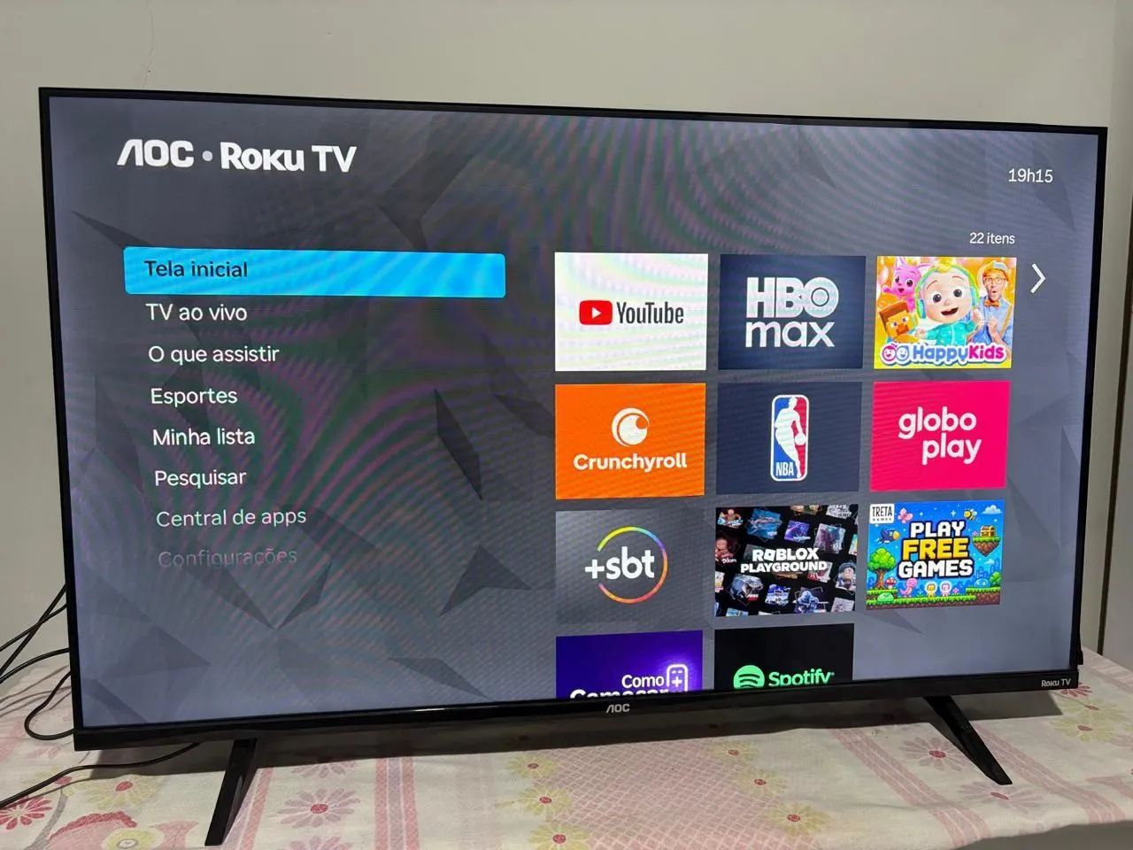 Smart tv 32 AOC impecável  - Foto 2