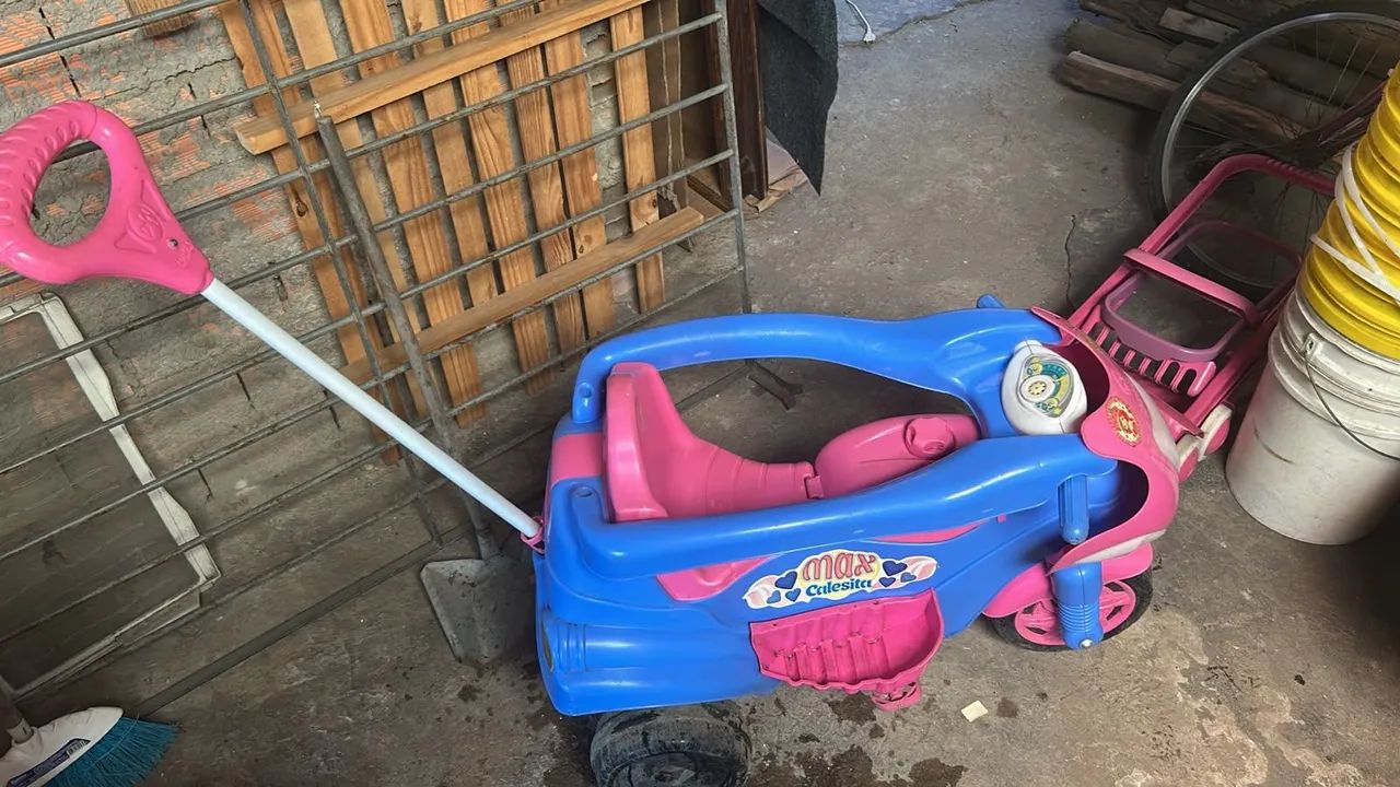 Carrinho De Passeio 2 Em 1