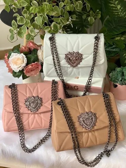Bolsa DG Tampa Matelasse Alça Corrente