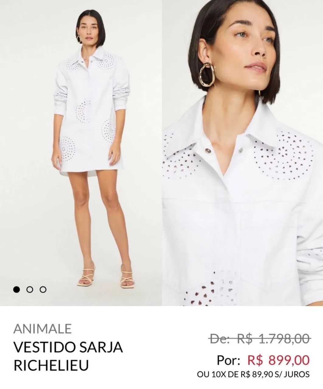Vestido Animale Richelieu  - Foto 2