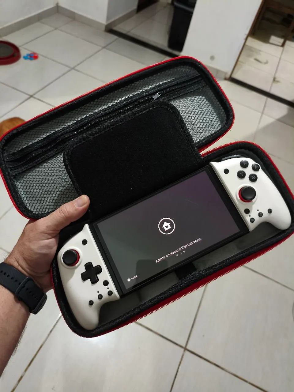 NINTENDO SWITCH OLED DESBLOQUEADO  - Foto 2