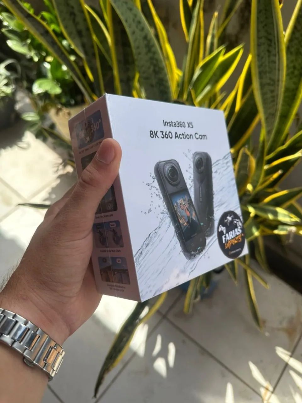 Insta 360 x5 Nova Lacrada - Foto 3