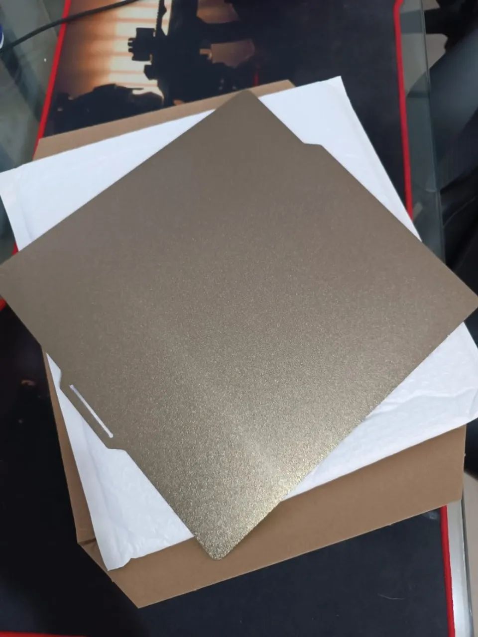 Placa Pei dupla face para impressão 3D Bambulab A1  - Foto 2