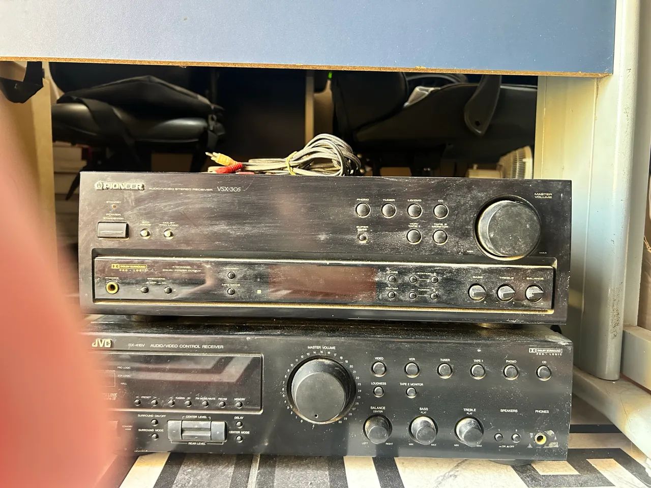 Áudio stereo receiver - VSX305 e áudio control RX 416 - Foto 3