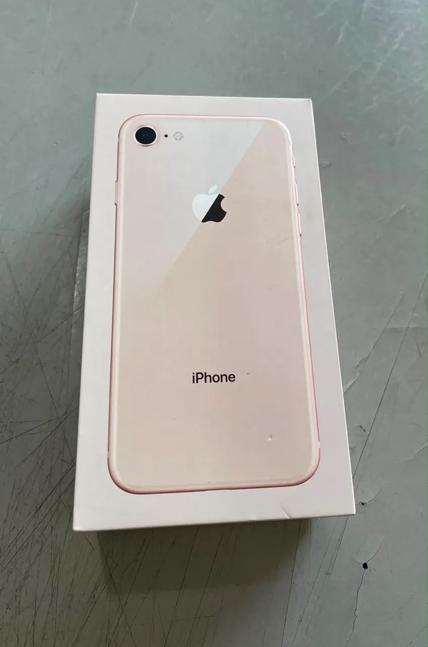 iPhone 8 sem marcas de uso. *