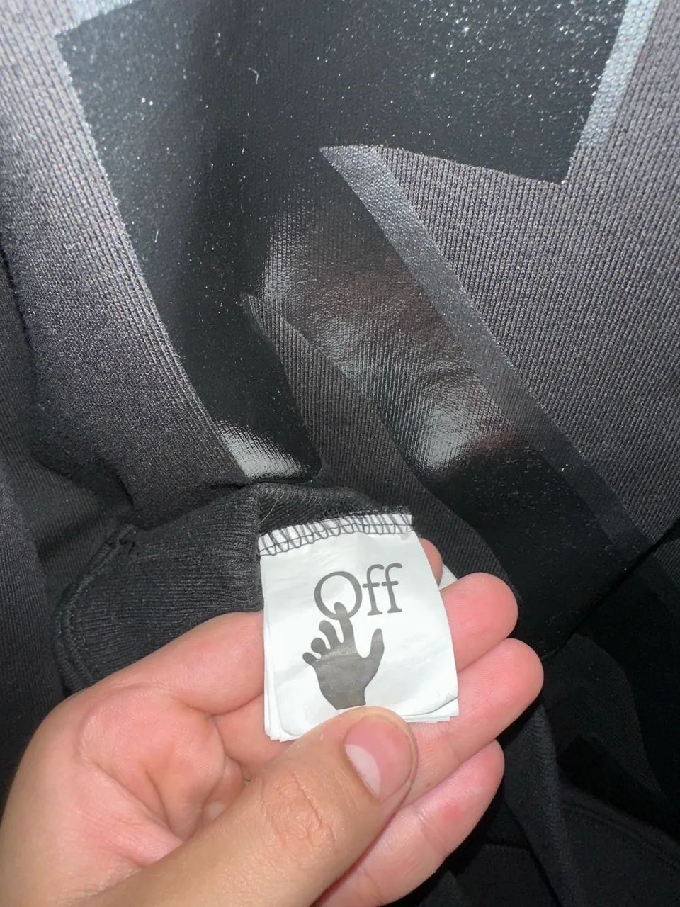 Moletom off white preto  - Foto 3