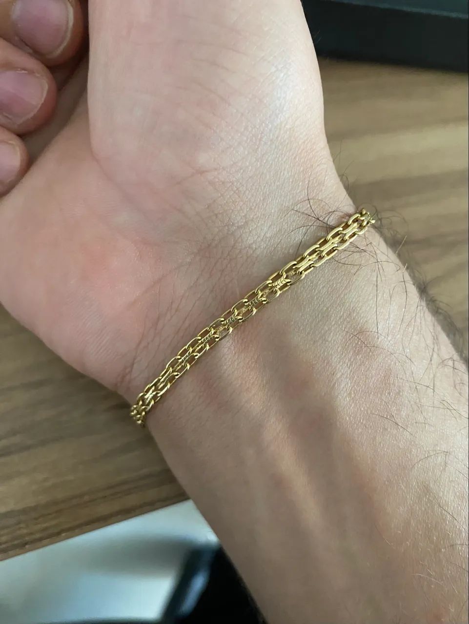 Pulseira no ouro 18k - 4.66 g  - Foto 3
