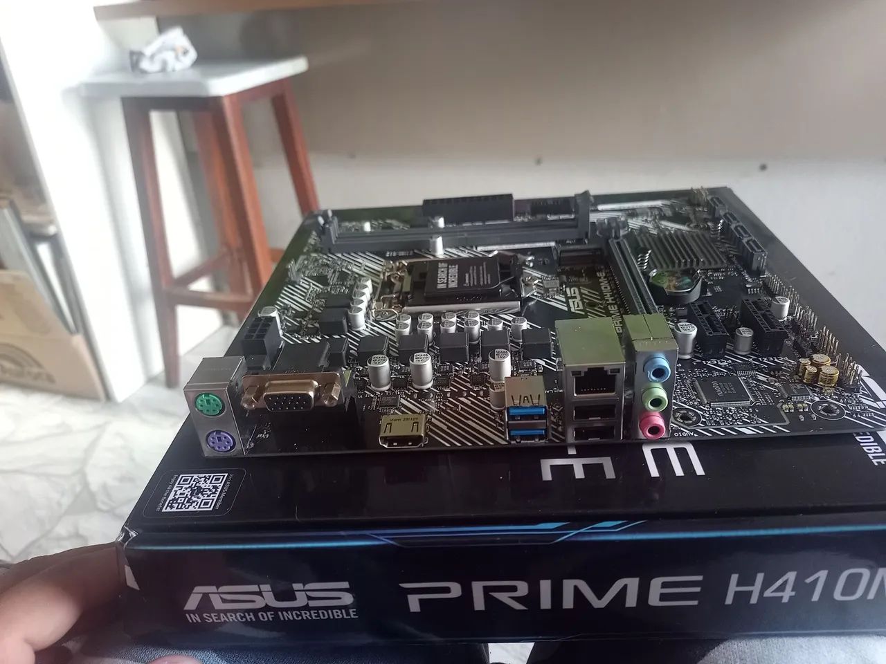 Placa mãe prime H410M-E - Foto 3