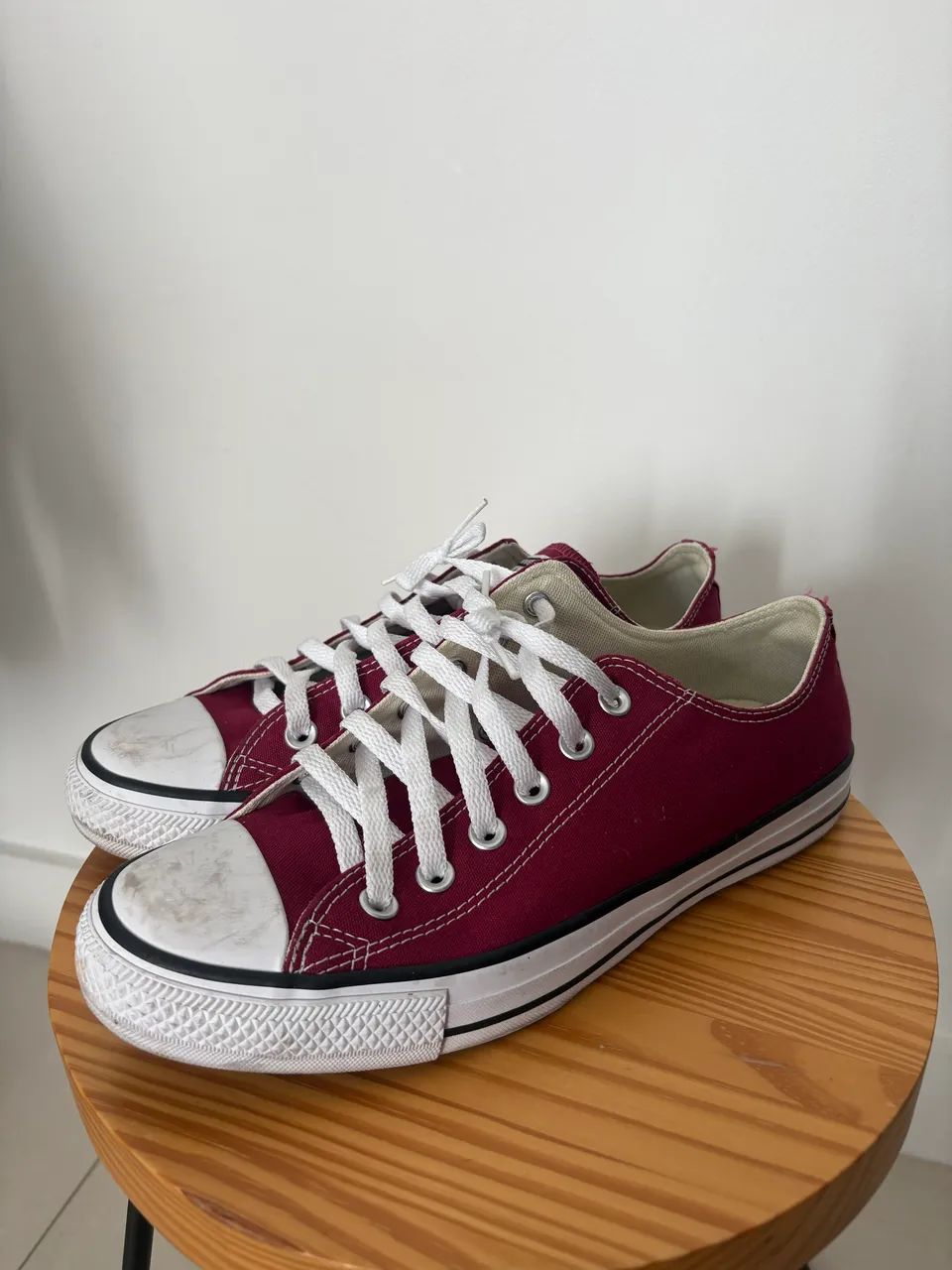 Tênis Converse Vinho 39 - Foto 2