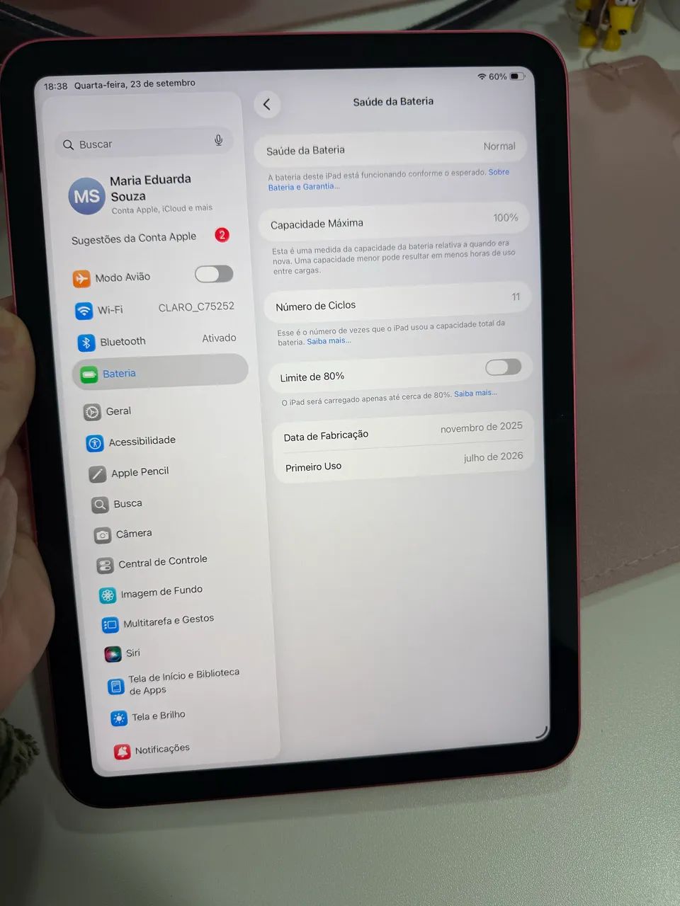 Ipad 11 - A16 128gb GARANTIA APPLE  - Foto 5