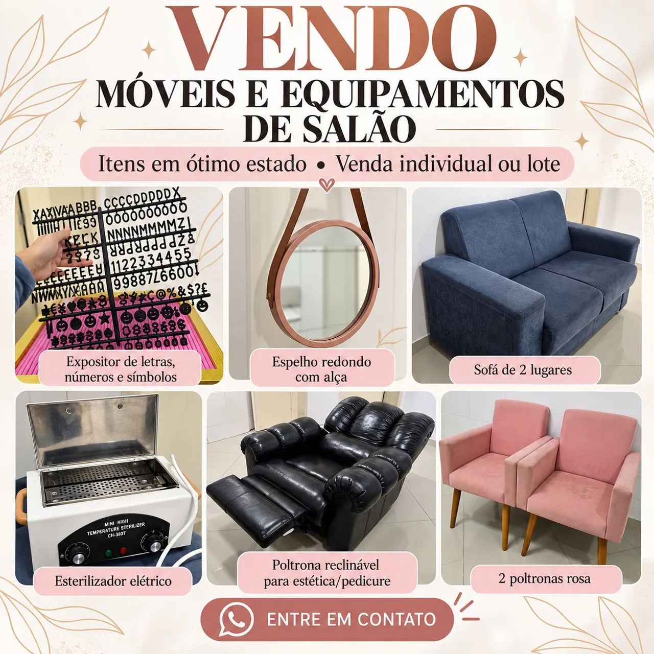 Moveis de Salão e Esmalteria 