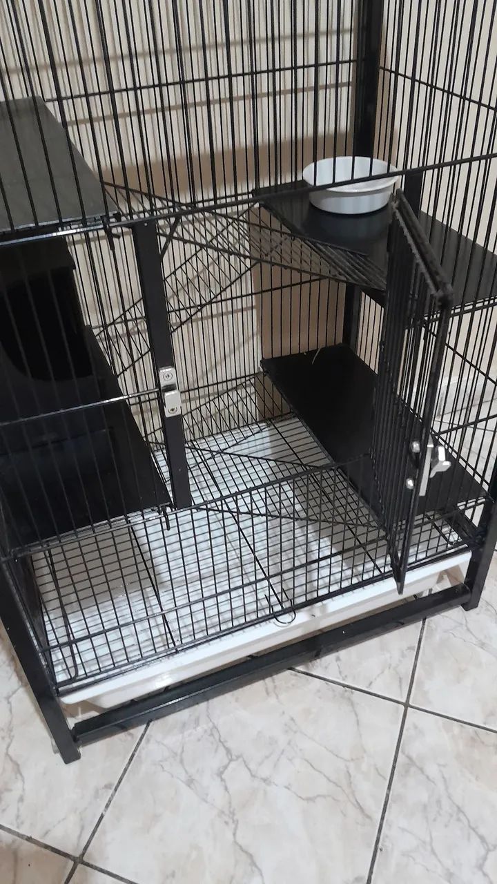 Gaiola para Chinchila - Nova e Completa - Foto 3