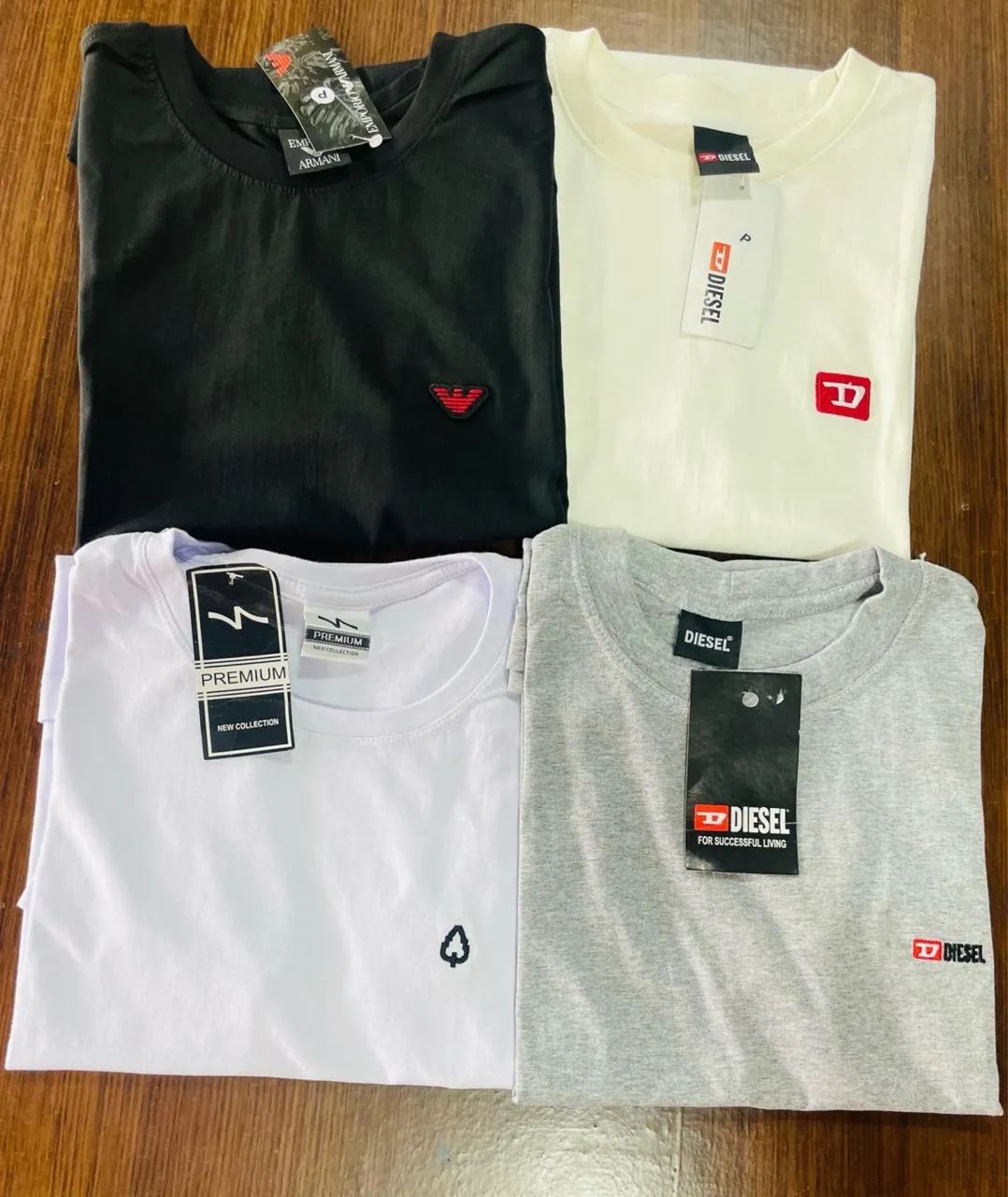 4 por 100,camisas 100% algodão 