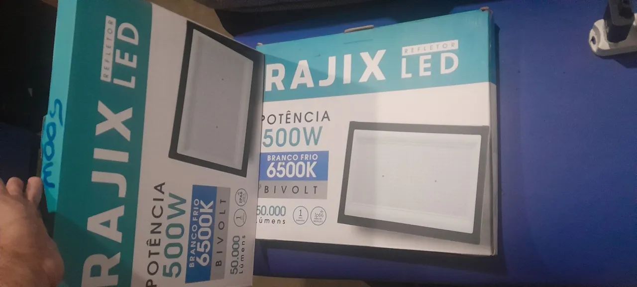 Refletor novo nunca foi usado