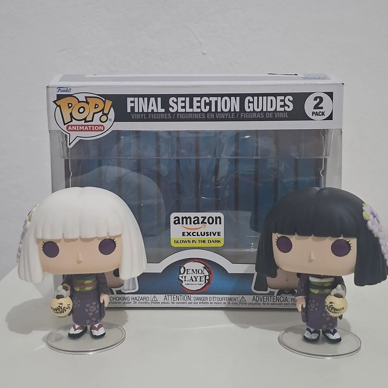 Funko pop demon slayer gêmeas 