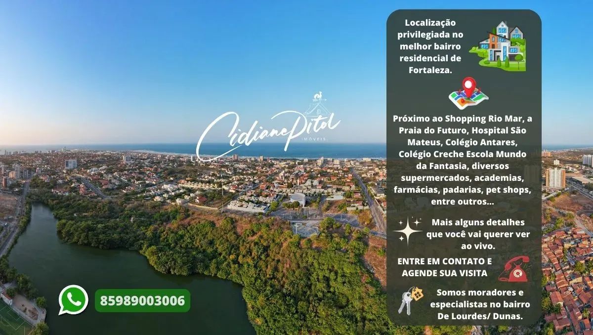 CASA DUPLEX ACONCHEGANTE E ENCANTADORA NO MELHOR DA DUNAS/ DE LOURDES - Foto 4