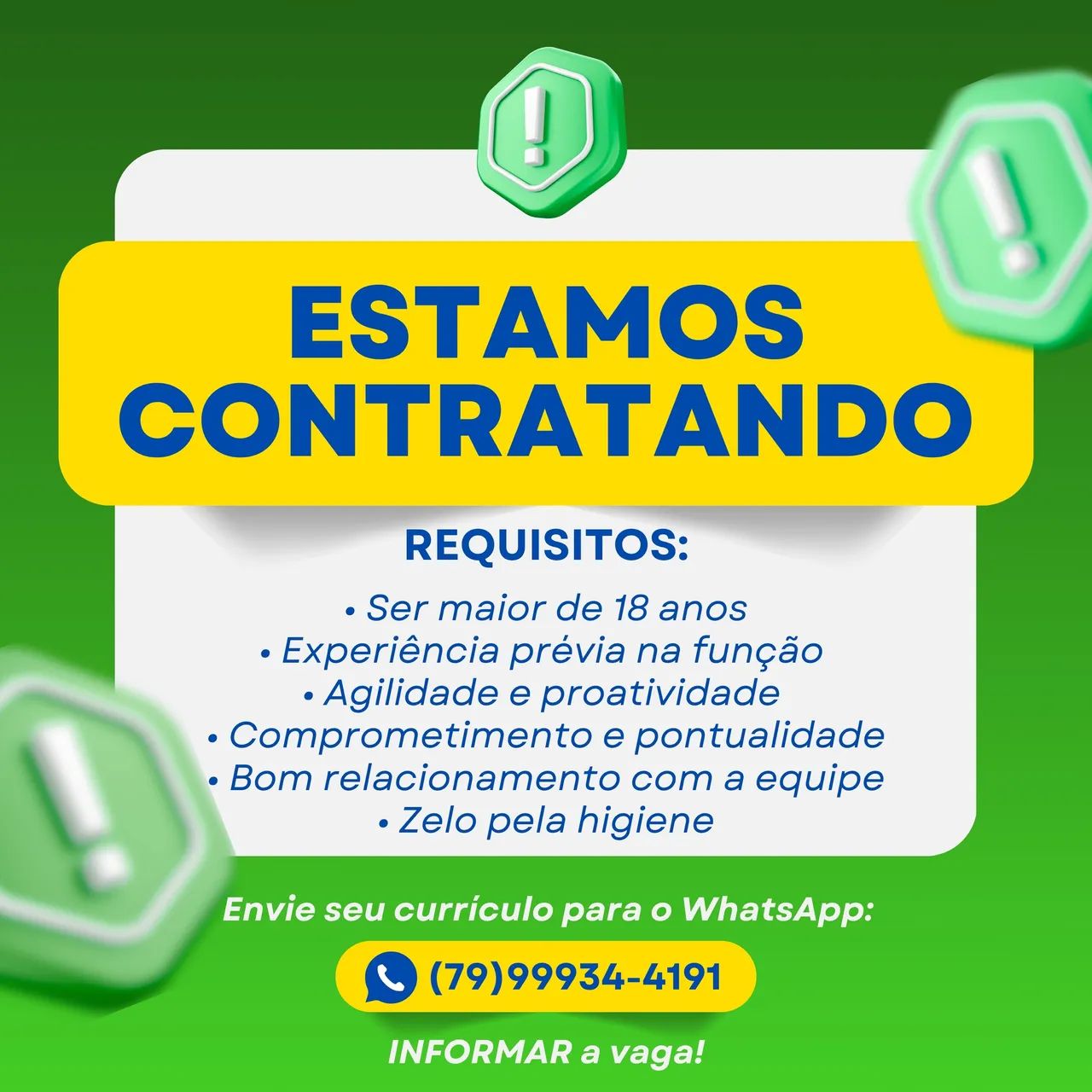 Vaga para diarista - Foto 2
