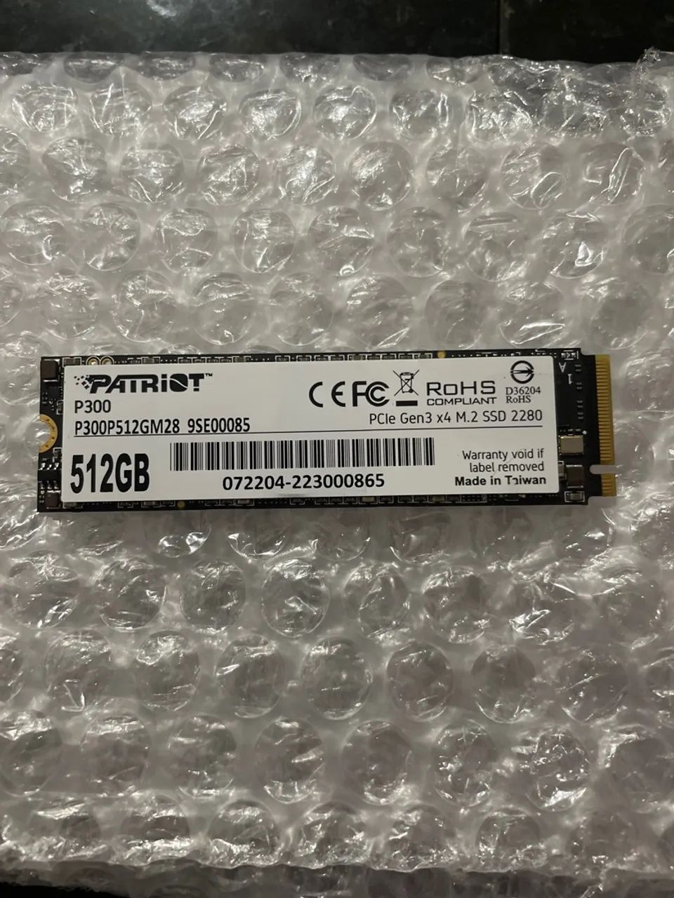 SSD M.2 NVMe - 512 GB